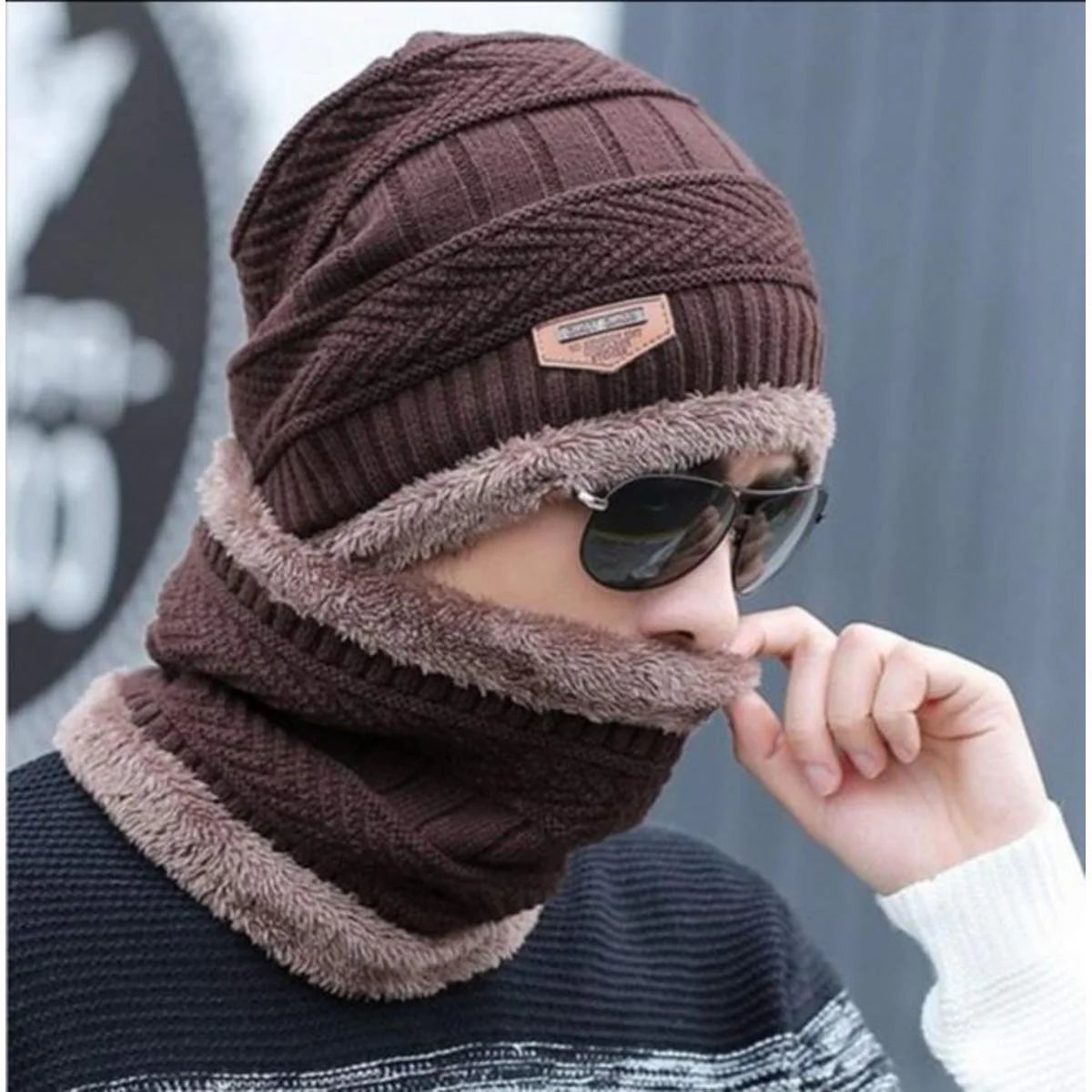 30% Off Winter Cap and neck warmer for Men and Women